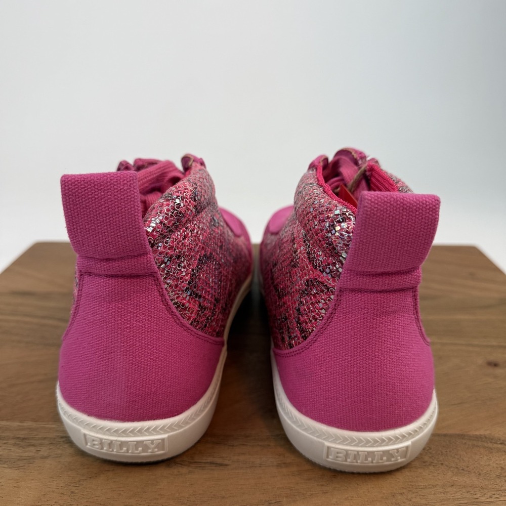 New Big Kids Billy Classic D|R High II‎ Pink Scale Casual Sneakers Size 6 Y NIB - Picture 6 of 8